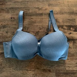 Blue Wide Band Bra from Additionelle